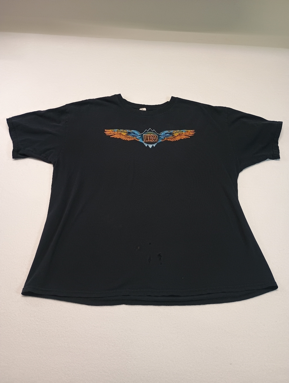 Doobie Brothers Concert Black Men's Size L Tee with Winged Crest